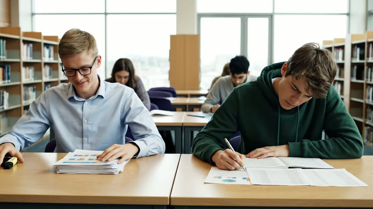 Students making weekly decisions